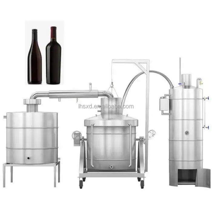 304 stainless steel electricity gas fire distillation equipment/Liquor brewing machine /Shochu ware small distillery