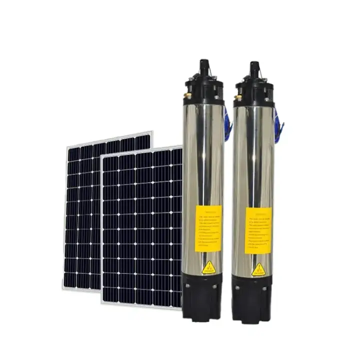 AC/DC Hybrid Solar Borehole Water Pump Solar