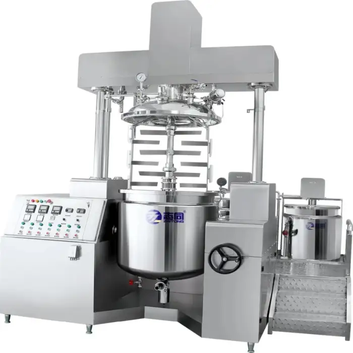 ZT Cosmetic Homogenizer Emulsifier Vacuum Mixer Machine