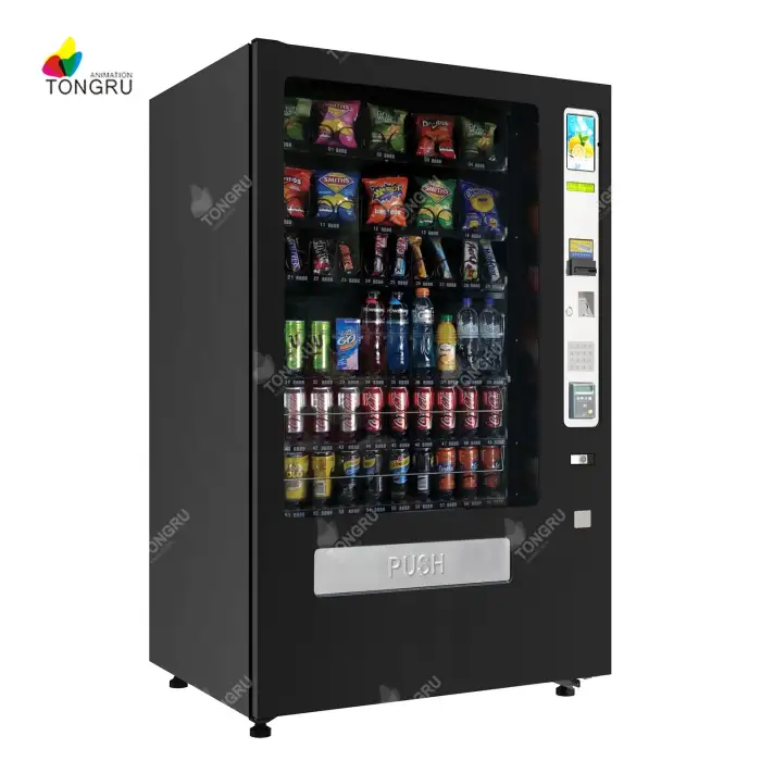 Luxury High-End Germany Beer and Chips Vending Machine – Bar Snack, Drink, Draft Beer, Can, and Bottle Cold Beer Vending Machine