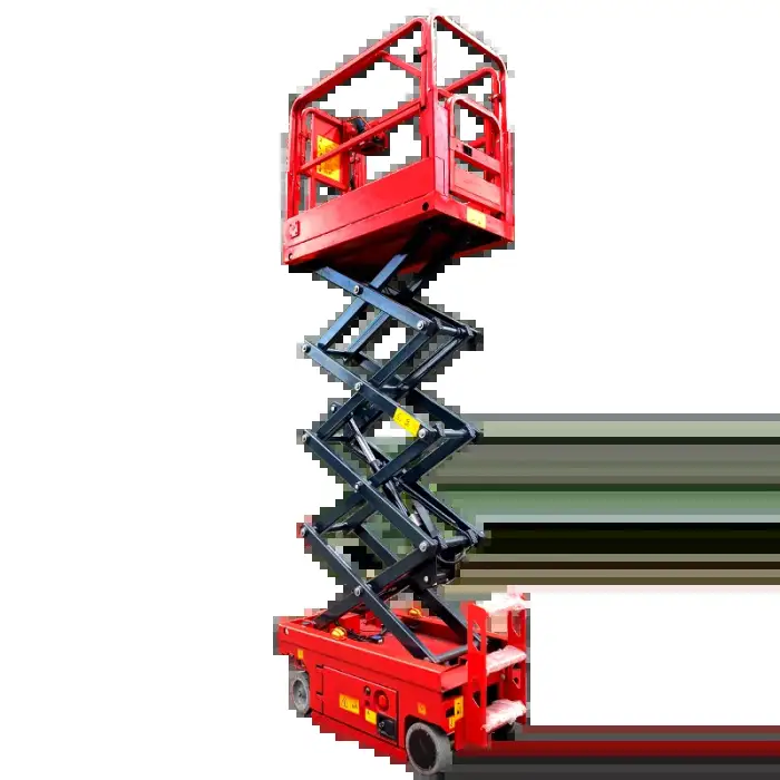 4-Meter Autonomous Scissor Lift with Ergonomic Controls for Enhanced Operator Comfort