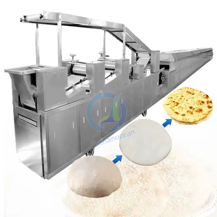 Pita Flatbread &amp; Tortilla Forming &amp; Baking Machine