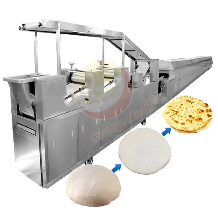 Commercial Small Pita &amp; Arabic Bread Baking: Roti Cutter &amp; Automatic Tortilla Machine