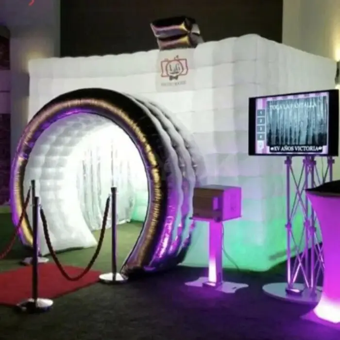 LED DJ Tent Inflatable Photo Booth