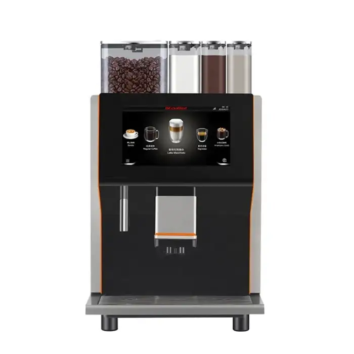 Dr. Coffee Coffee Center – 10.1 Inch Touch Screen Commercial Coffee Machine with 3 Powder Hoppers