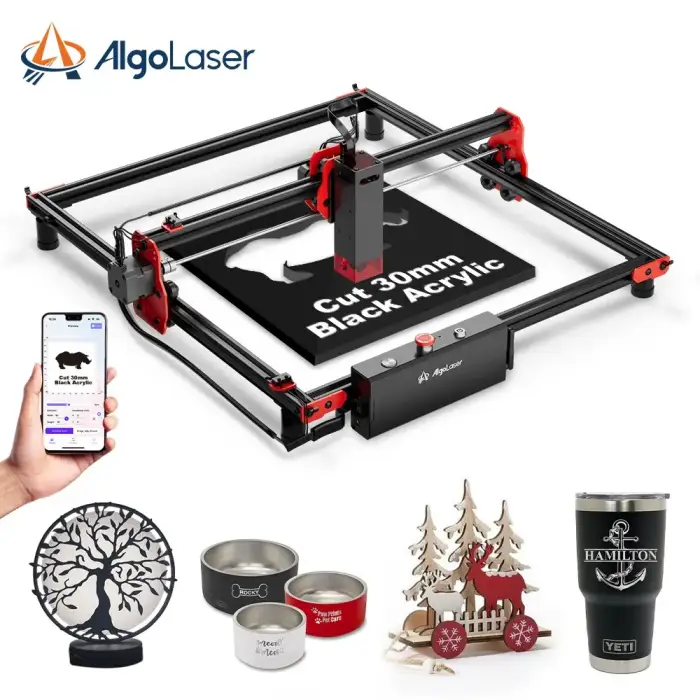 Algolaser DIY Kit 10W Mini Laser Cutting Machine – Ideal for Wood &amp; Acrylic Projects