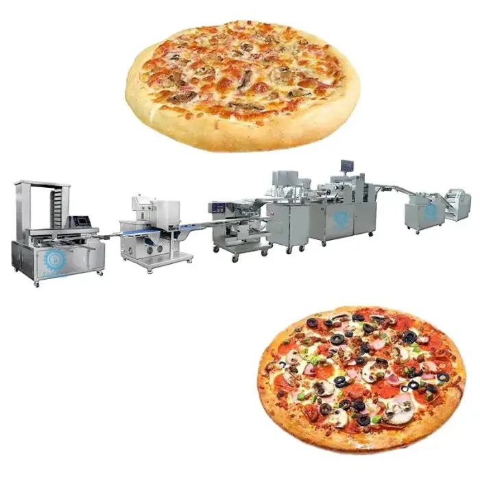 Stainless Steel Pizza Dough Press Pizza Making Machine