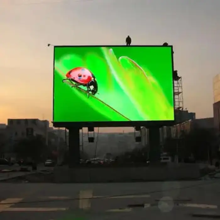 Resistive HD P4mm P5mm Highway Large Size Solar Energy fixed install Rental Outdoor Advertising LED Billboard