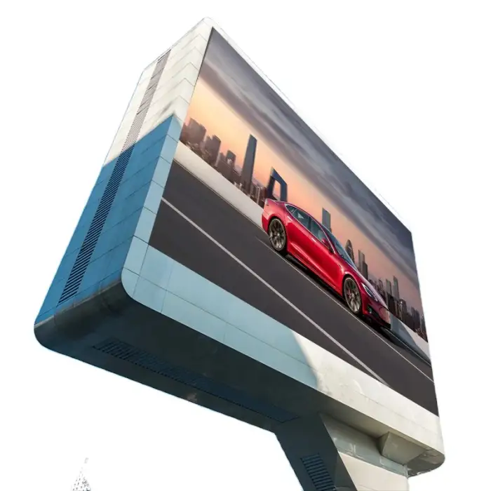 Full color outdoor advertising led display screen Waterproof Background Panel  Rental led wall displays billboard