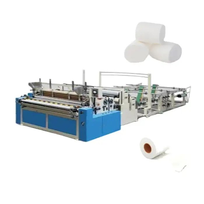 Full Automatic Embossed Facial Tissue & Towel Production Line – Small Toilet Tissue Roll & Paper Napkin Machine