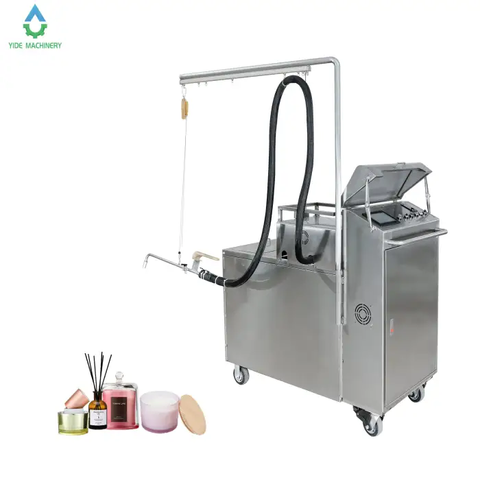 Fragrance and Dye Wax Mixing Equipment Pouring Machine for Soy/Paraffin/Coconut/Beeswax/Cosmetic Making