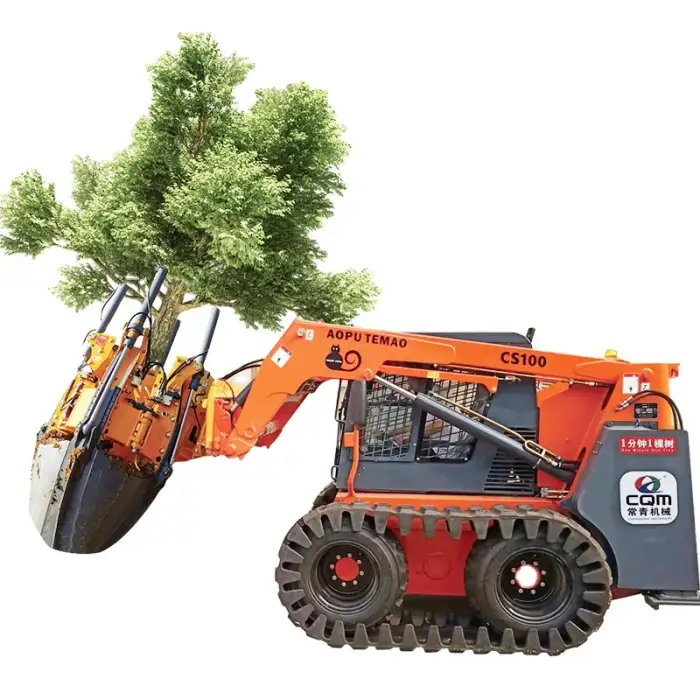 Tree Spade Digger Machine For Trees Transplanting