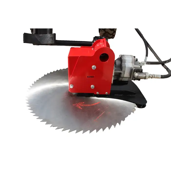 New design KINGER hydraulic saw head for excavator YDH800