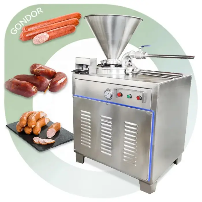 GD-XHEM03C Hydraulic Enema Automatic Fully Automated Sausage 26l 50l Filler Make Stuffer Saucisse Machine for Sausage