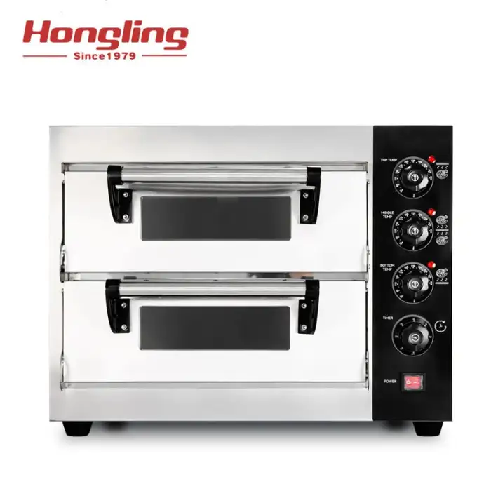 Commercial Small Double Deck Pizza Oven