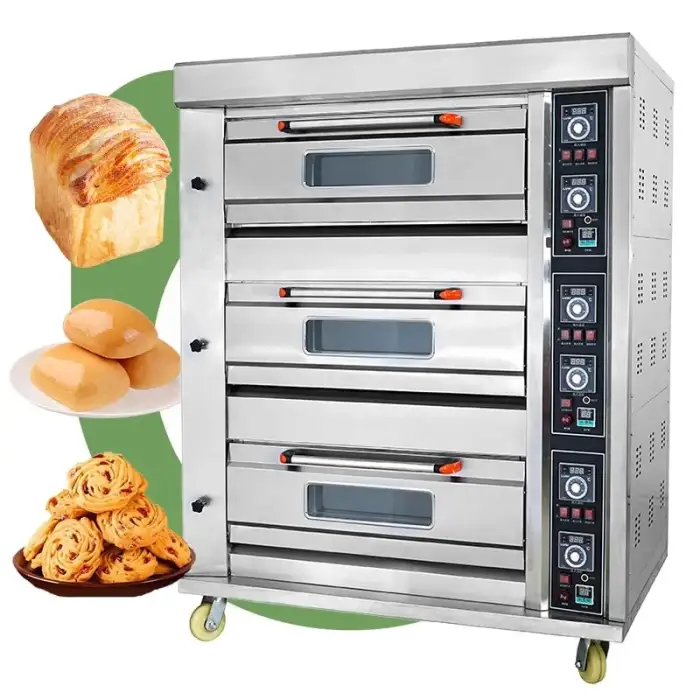 Conveyor Multifunction Commercial Gas and Electric Deck Pizza Oven