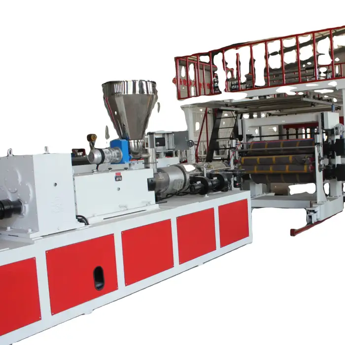 PVC Decorative Marble Sheet Production Line for Extrusion of Wall Panels and Plastic Sheets