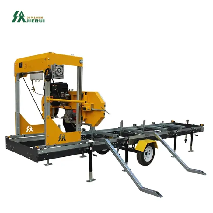 Jerry 36 inch automatic horizontal hydraulic saw mill