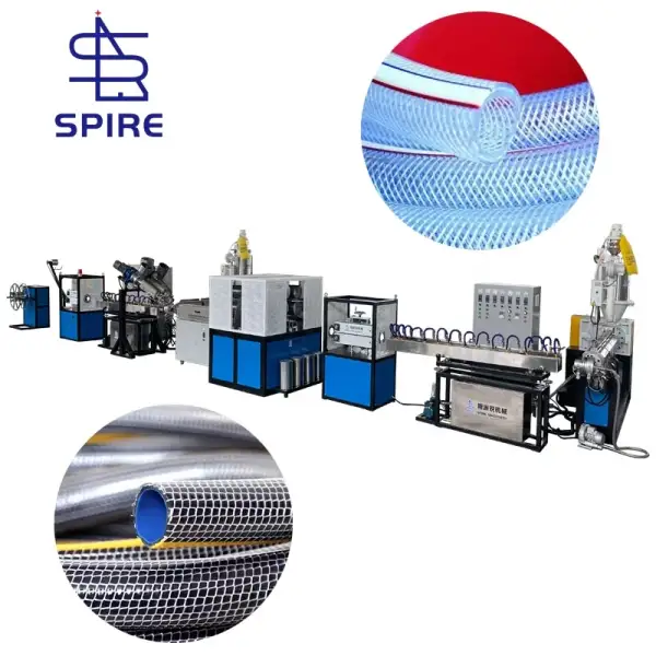 25mm PVC Braided Hose Making Machine - Rubber Hose Production Line