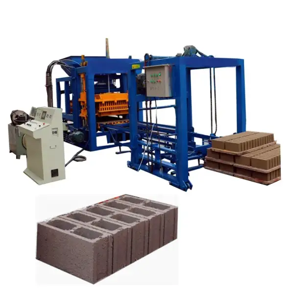 Aiwei QT6-15 Hollow Block Machine: Automatic Concrete Brick and Block Making Machinery