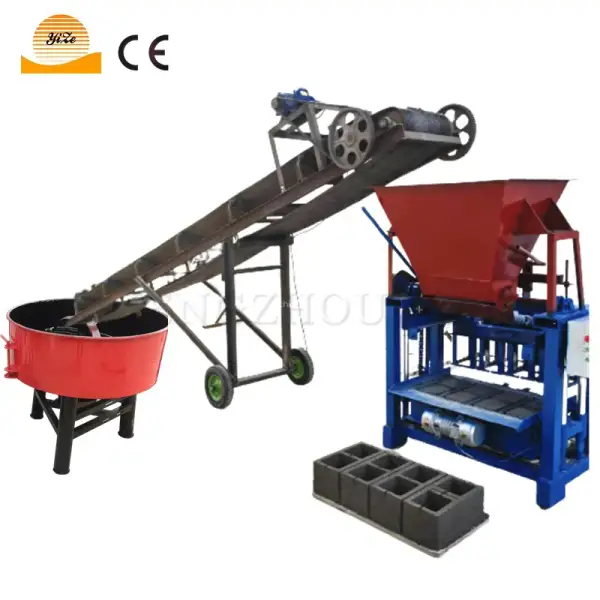 Big Concrete Block Making Machine 4-35: Full Automatic Hollow Brick and Clay Brick Production Line