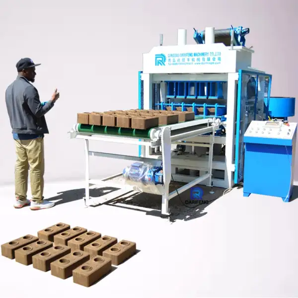 DF5-10 Clay Brick Making Machines: Soil Earth Brick Machine