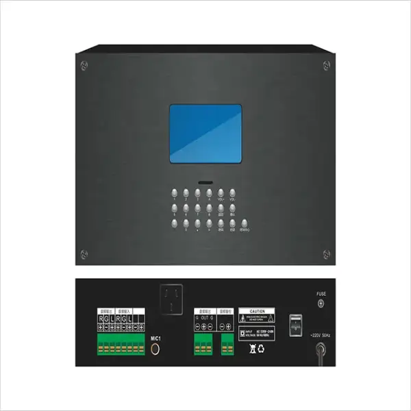 Public Address System Two-way Intercom Wall-Mounted IP Broadcast Terminal