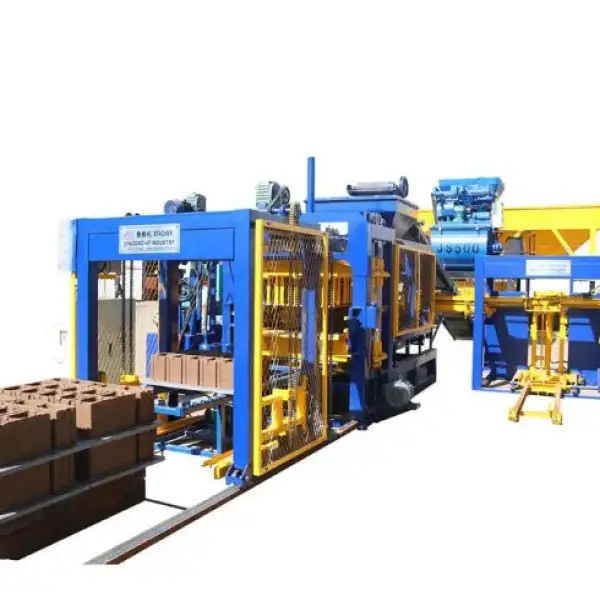 Construction Equipment: Cement Brick Making Machinery and Concrete Block Machine