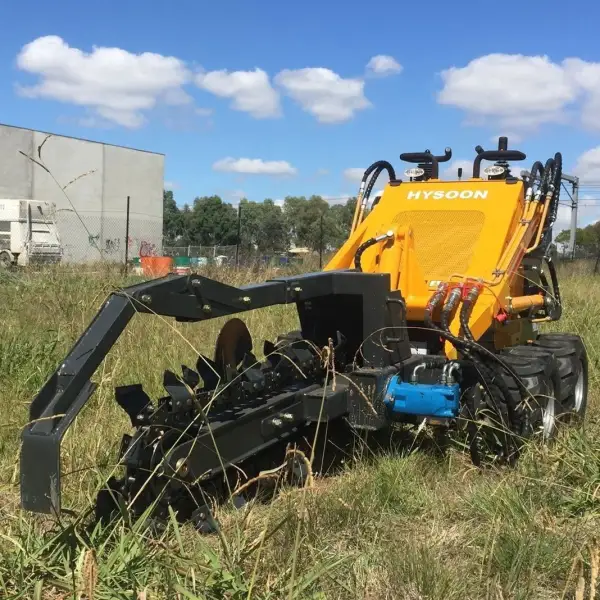 Mini Skid Steer Loader with Trencher