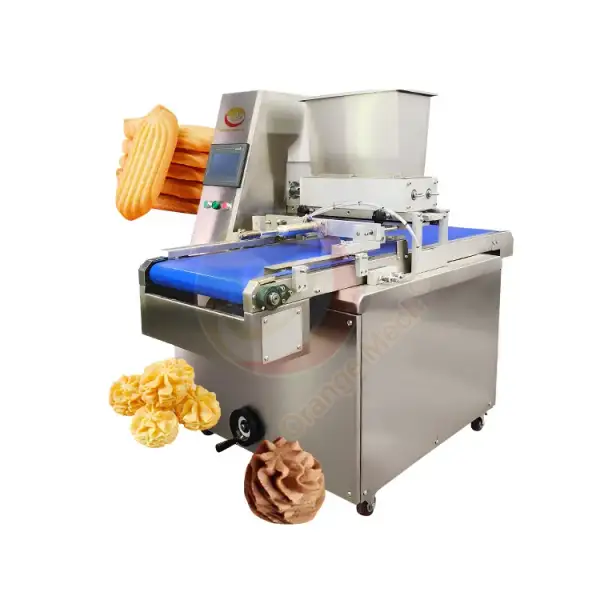 Automatic Decorate Extruder Drop Cutter Depositor Small Macaron Fortune Cookie Biscuit Maker