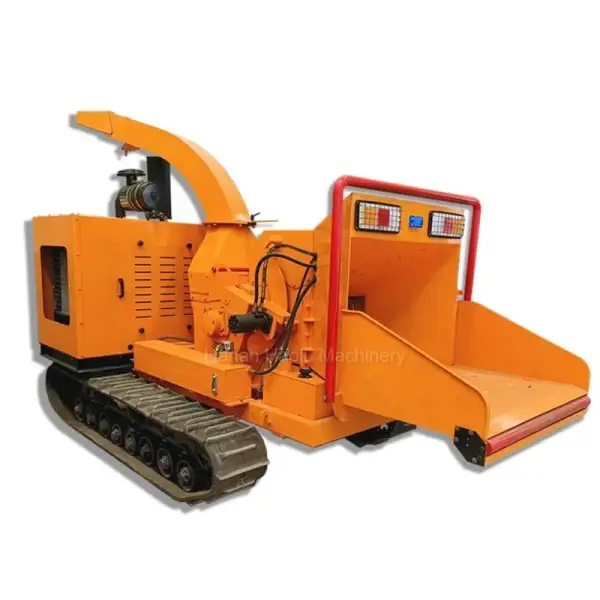 Mobile Branch Shredder Brush Crusher Wood Splitter