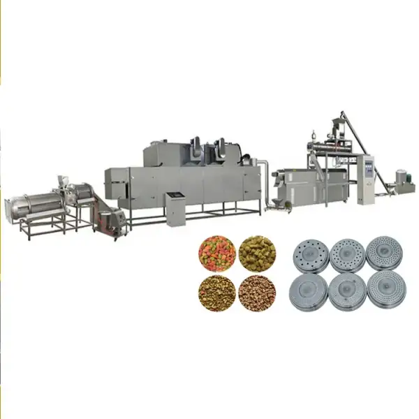 Feed Processing Machines: 10 Ton/Day Large Animal Feed Production Line, Dog Food Maker