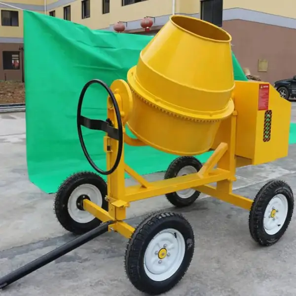 Portable Concrete Mixing Unit