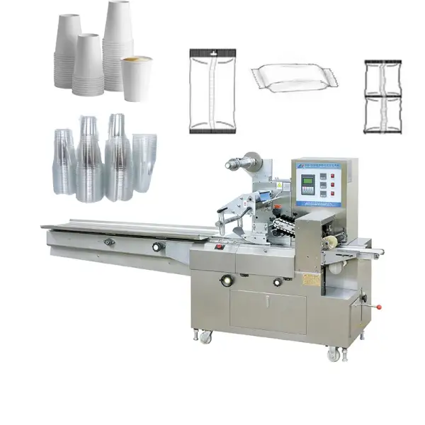 Automatic Counting and Packing Machine for Disposable Plastic and Paper Cups