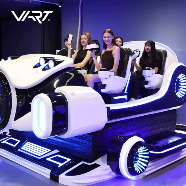 9D Egg VR Cinema 6 Seats Virtual Reality Chair Equipment Simulator Virtual Reality Machine