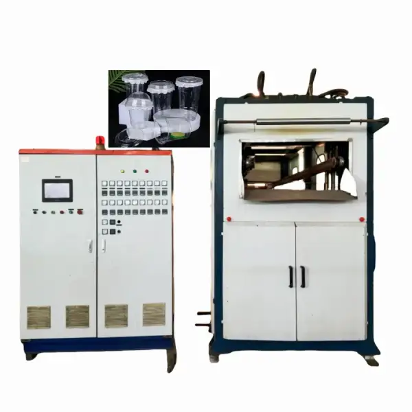 Used Disposable Plastic Food Container Making Machine: Quality Cup Maker for Restaurants