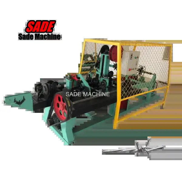 Full Automatic Barbed Wire Making Machine