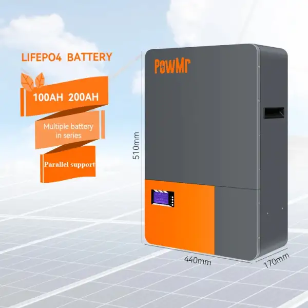 100Ah 200Ah 51.2V 5Kw 10Kw High-Performance And Long-Life Lithium Iron Phosphate Battery