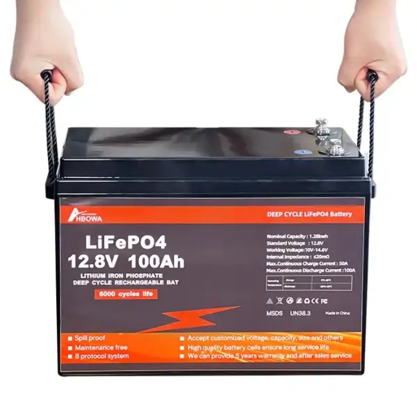 Lithium Batteries 12V 24V 100Ah 200Ah 300Ah 400Ah LiFePO4 Solar Battery For Solar Energy Storage Battery