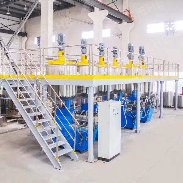 Complete Paint Production Line System with Mixing Equipment and Machinery