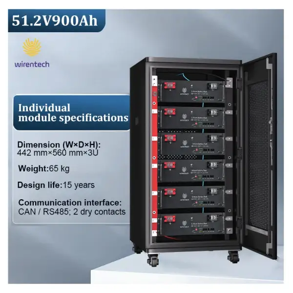 51.2V 150Ah Lithium Battery Telecom Power System with Backup for Telecom Tower and Solar System (7.6kW-15kW Rack Energy).