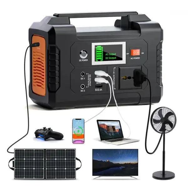 Portable Power Station 51.8V 48V 100Ah 200Ah 300Ah Wall-Mountable Lithium Battery Bank for Outdoor