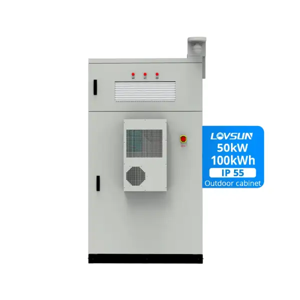 Energy Storage 300kWh 500kWh Hybrid Lithium Battery Solar Power System 30kW 50kW 100kW with ESS All-In-One Inverter