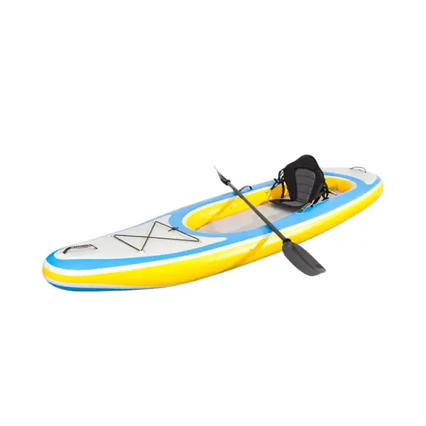 High Quality PVC Outdoor Portable Fishing Single Seat Inflatable Kayak Boat Canoe for Sale