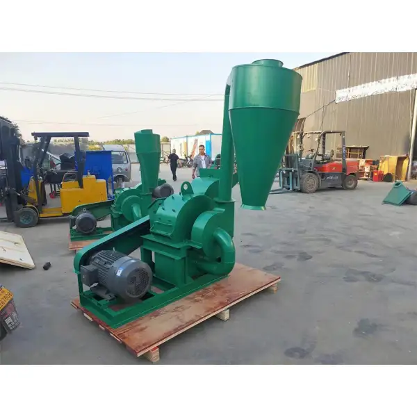 Multifunctional Wood Crusher Machine: Electric Wood Crushing Machine with Cyclone