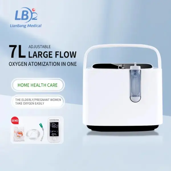 Portable 1L Oxygen Concentrator Mobile Oxygen Generator For Travel Use Device