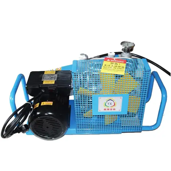 Electric Portable Air Compressor Small Engine 100 Liter Scuba Tank New Piston 300Bar