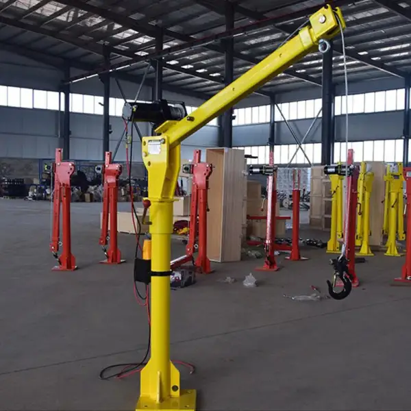 Portable Pickup Truck Lift Crane Trailer Mounted Crane Mini Truck Mounted Mobile Crane