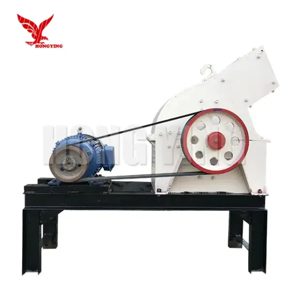 Portable diesel glass vertical impact stone crusher machine