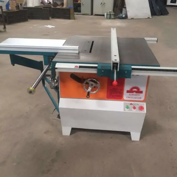 Woodworking panel 45 degree 90 degree sliding table circular cutting off board mobile worktable saw machine